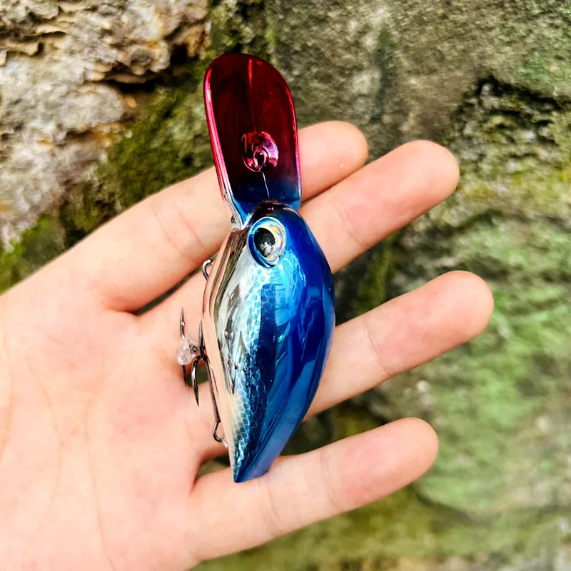 Nuevo Crankbait pesca Wobblers 19g 6cm cebo Artificial manivela señuelo de pesca lubina señuelo flotante - imagen 5