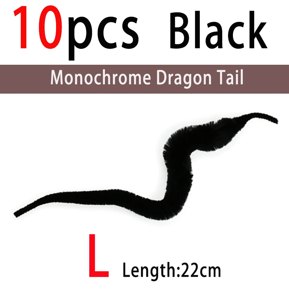 L 10pcs Black
