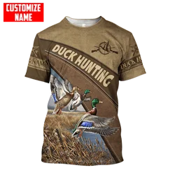 Camiseta de caza patos – Manga corta unisex