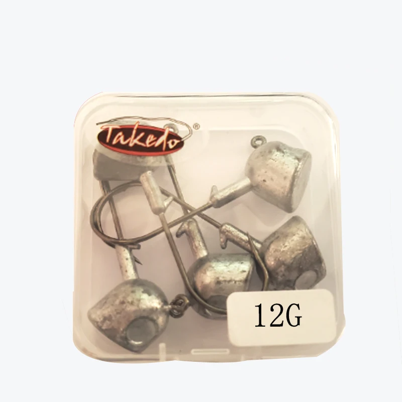 TAKEDO LD17 Anzuelo Jig Head Herradura Anti-colgante para Vinilo - imagen 2