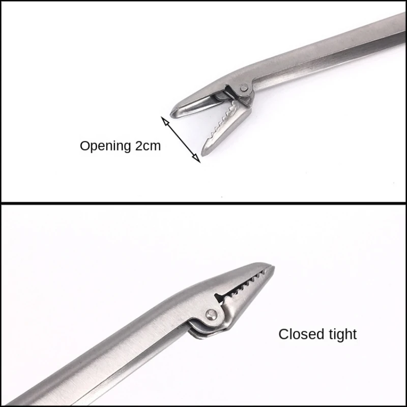 Dispositivo de desenganche de acero inoxidable, 10 piezas, abrazadera de pescado, alicate removedor de captura, herramienta de anzuelo de pesca, Control de aparejos de pescado - imagen 4