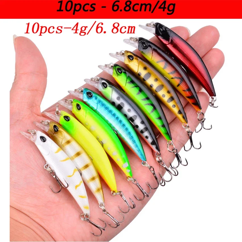 10PCS-4g-6.8cm