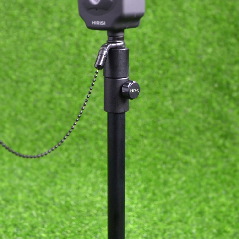 2 x palos de banco de pesca de carpa, caña negra de aluminio, diámetro de 16mm, accesorios de pesca - imagen 3