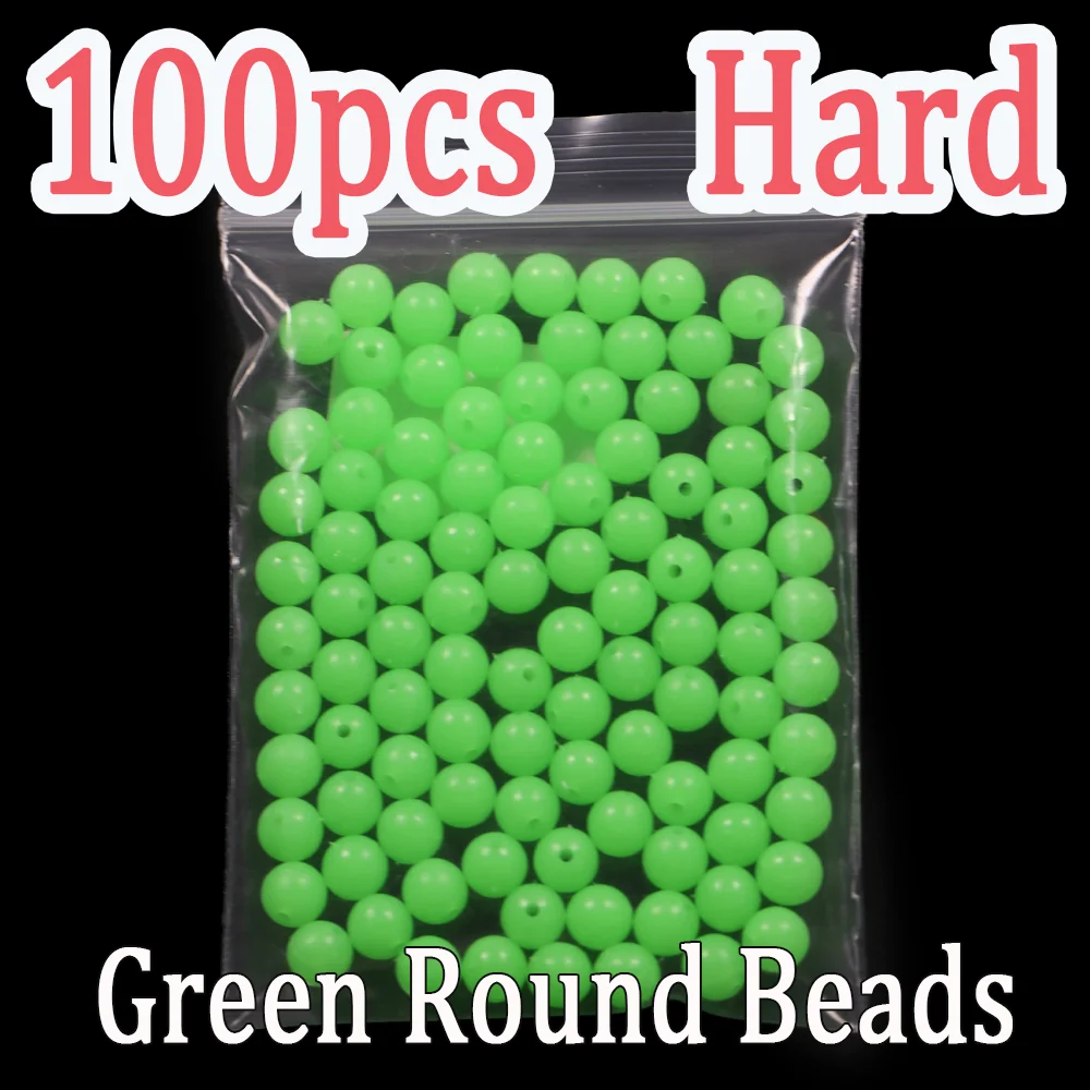 100pcs Hard Green