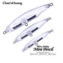 Chan'sHuang Spook Wobbler Señuelo Lápiz Artesanal para Pesca