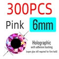 6mm Pink 300pcs