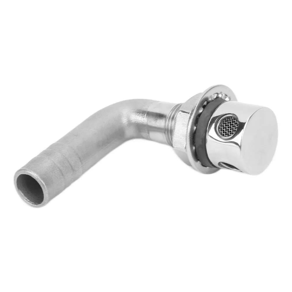 Ventilación de Tanque de Combustible para Barco de Acero Inoxidable 316 de Ajuste Universal, Ventilación de Combustible Marina de 90 Grados, Ventilación de Combustible para Yate, Sistema de Combustible - imagen 2