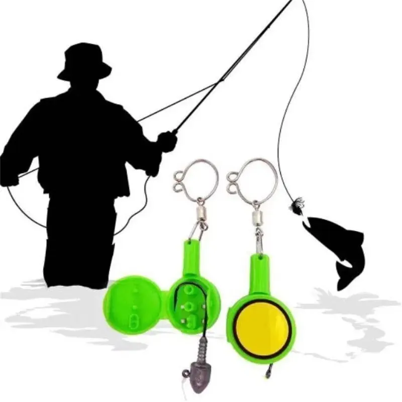 Cortador de anudado rápido para pesca, herramienta portátil de atado de nudos, cubierta de anzuelos, accesorios de aparejos, 2 piezas - imagen 4