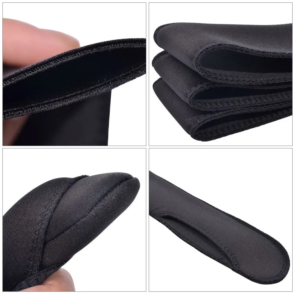 Bolsa de caña de pescar elástica multifuncional, bolsa de caña de pescar negra portátil, accesorios de equipo de pesca plegables - imagen 4