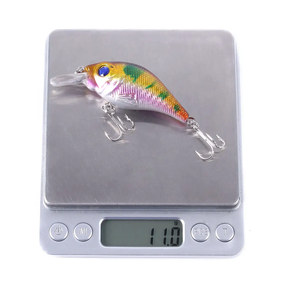 Señuelos de pesca flotantes Crankbait de 80mm y 10,2g, cebo duro Artificial para lubina de agua salada, manivela Popper, equipo de Swimbait de plástico - imagen 5