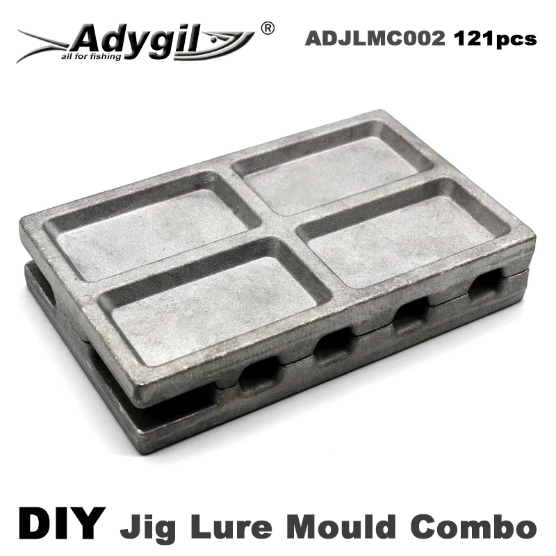 Adygil molde para señuelos de pesca artesanal - imagen 2