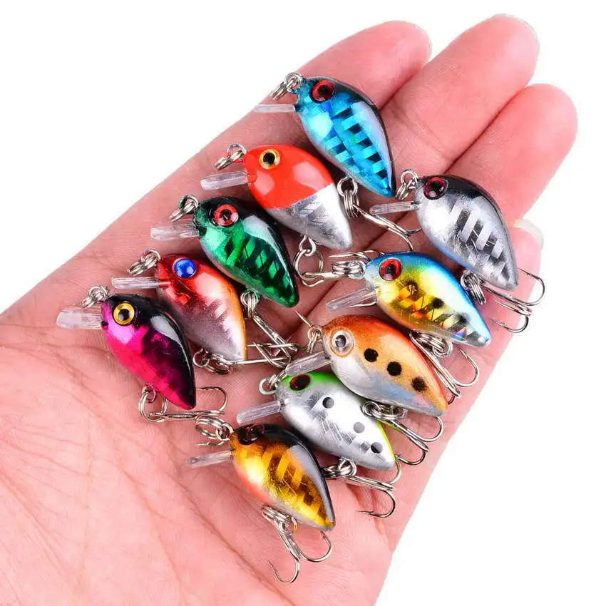 Señuelo Swimbait Mini Pez 3cm para Spinning y Jigging
