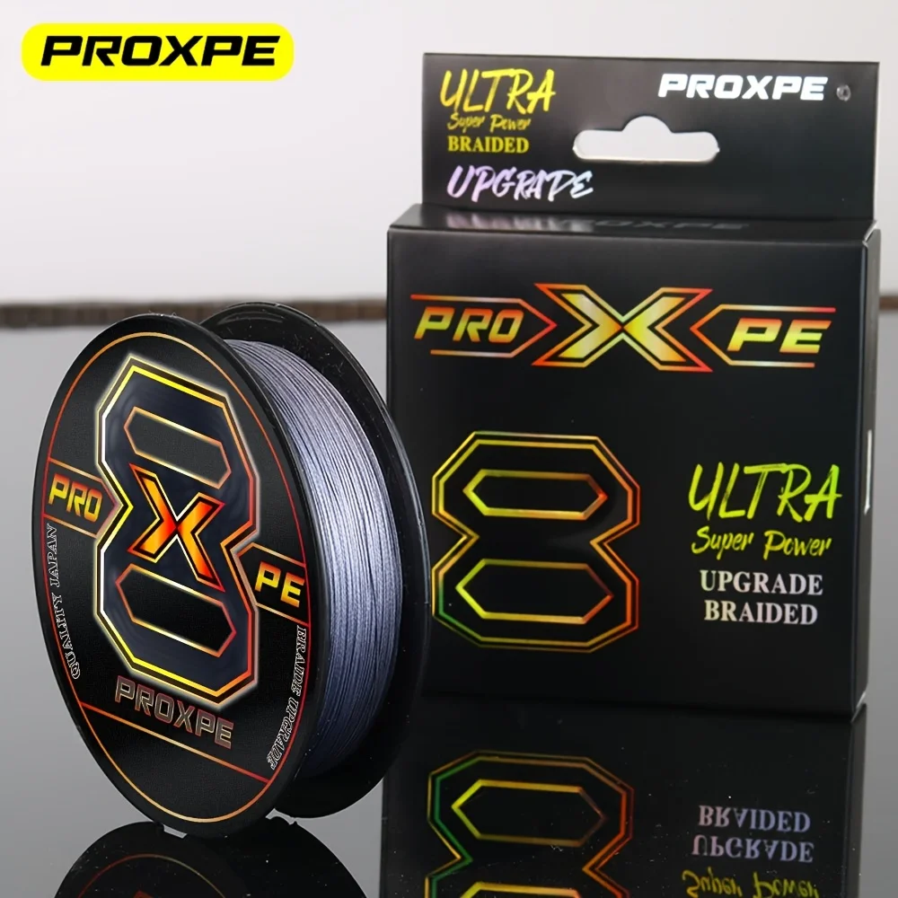 PROXPE-sedal de pesca trenzado de 8 hebras, multifilamento japonés de 100M, 22-90LB, suministros de artículos de pesca, ríos, lago, mar, pesca de agua dulce - imagen 3