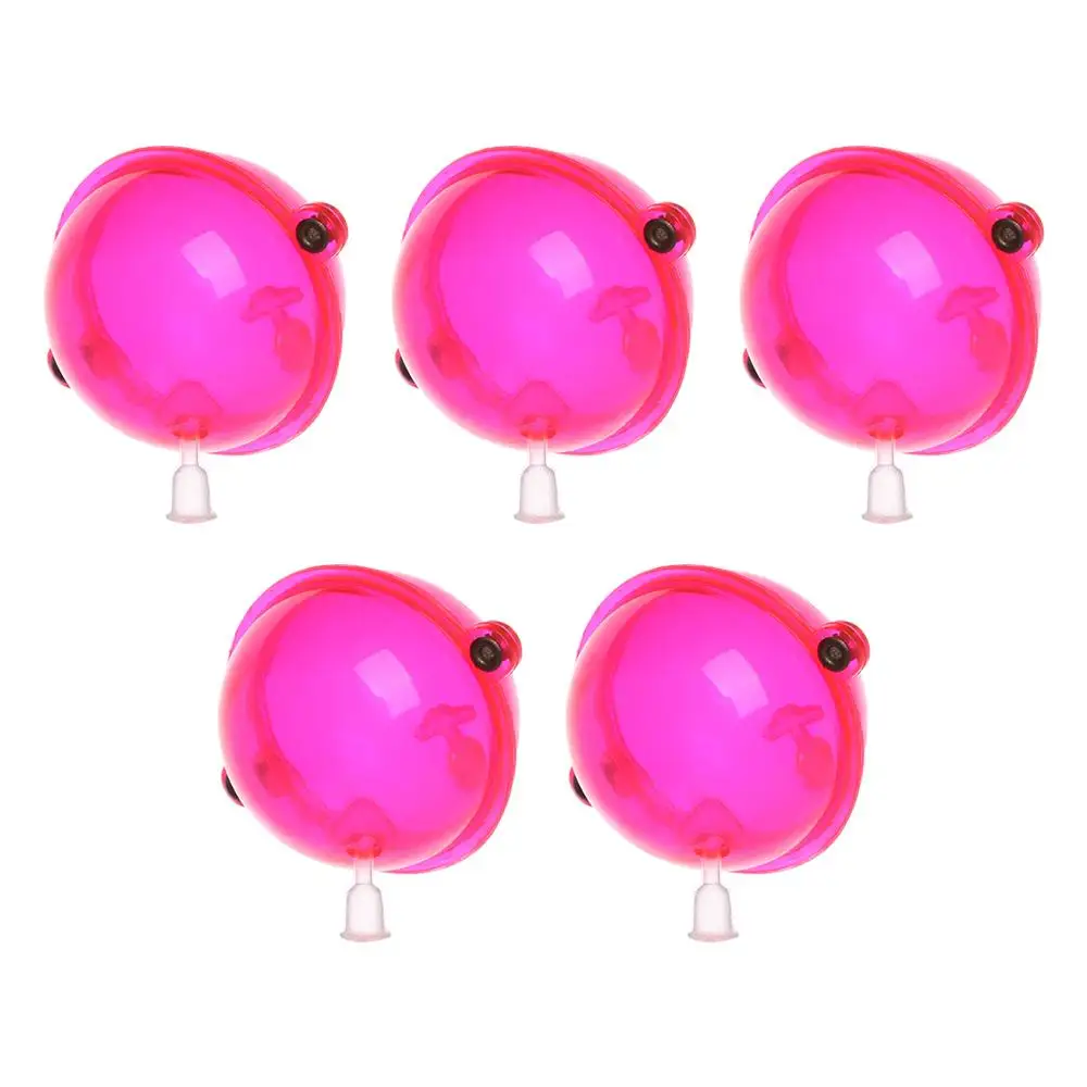 5 unids/set flotador de pesca bolas de plástico ABS bola de agua flotadores de burbujas aparejos de pesca en el mar accesorios al aire libre azul rojo 25/32/40/47mm - imagen 5