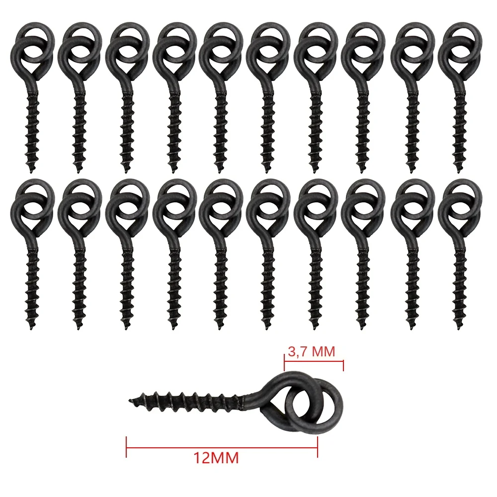 Cuentas de goma para anzuelo de carpa con tornillo Boilie accesorios - imagen 5