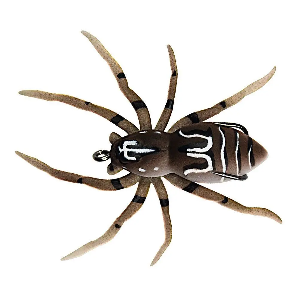 Cebo blando de araña flotante, señuelo biónico Artificial de manivela, simulación biomimética, señuelo de pesca con mosca, 4,7 cm, 6g - imagen 3