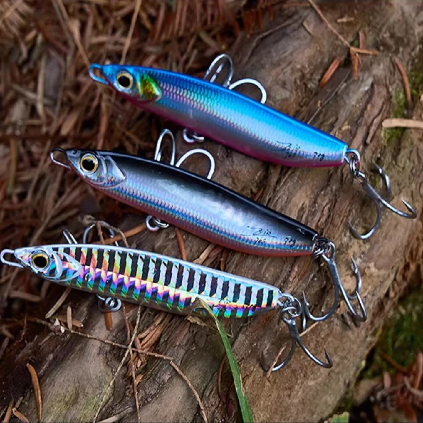 2026 nuevo 3 uds EWE Fei Shan JIG tipo de búsqueda de tiro largo placa de hierro señuelo de Pesca 20g/30g Wobbler Artificial lubina cebo duro Pesca