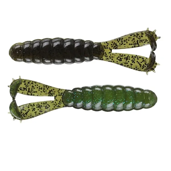 ZMAN 3 pulgadas 4 pulgadas bebé BILLY cabra NED grupo de pesca lubina cebo suave doble cola suave insecto cebo falso señuelo cebo - imagen 5