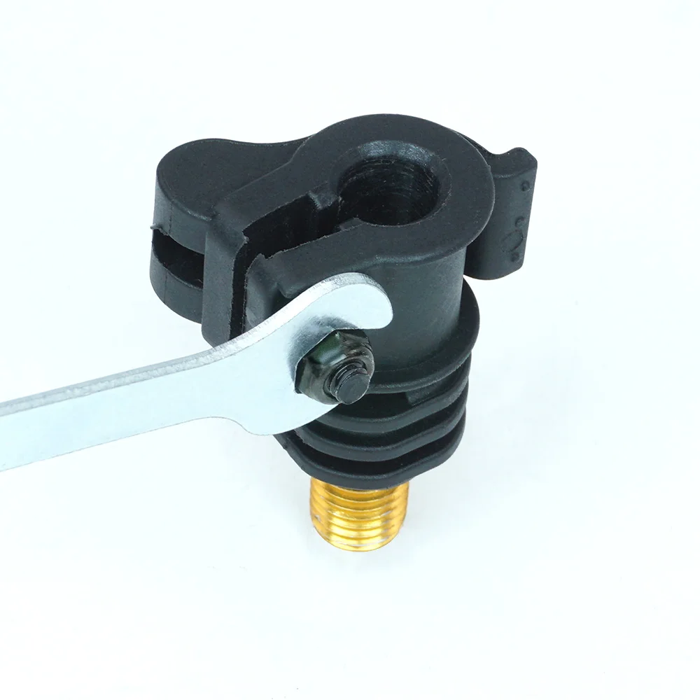 Hirisi 4 Uds conector de cambio rápido AQ212-adaptador de pesca de plástico ajustable para alarmas de pesca de carpa, vainas de varillas y palos bancarios - imagen 3