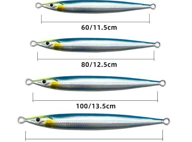 Señuelo AS Fast Jig en acción para pesca vertical desde barco