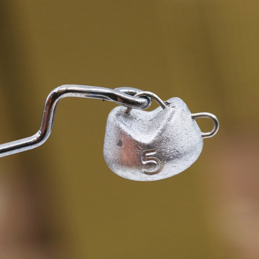 FishTrip 10 Uds cabeza de anzuelo oscilante 1,8g ~ 7g anzuelo de pesca sin malezas bajo para pescar agua salada agua dulce - imagen 5