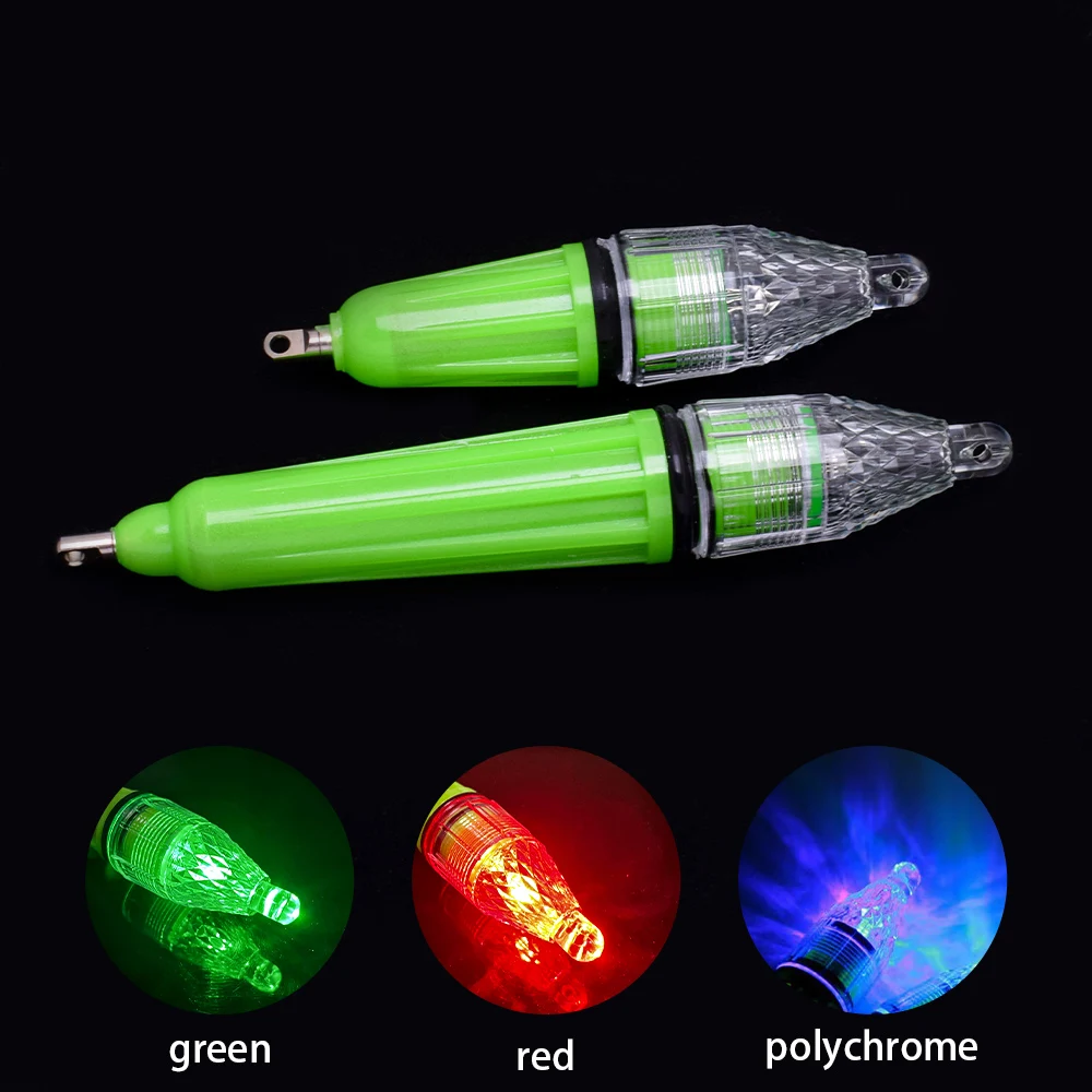 Luces LED subacuáticas pesca nocturna – Señuelo luminoso impermeable - imagen 2