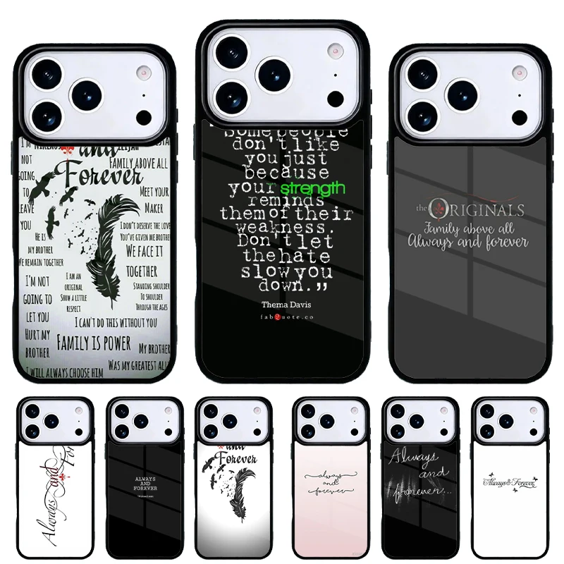 Funda iPhone The Vampire Diaries – Diseño Mikaelson Always Forever