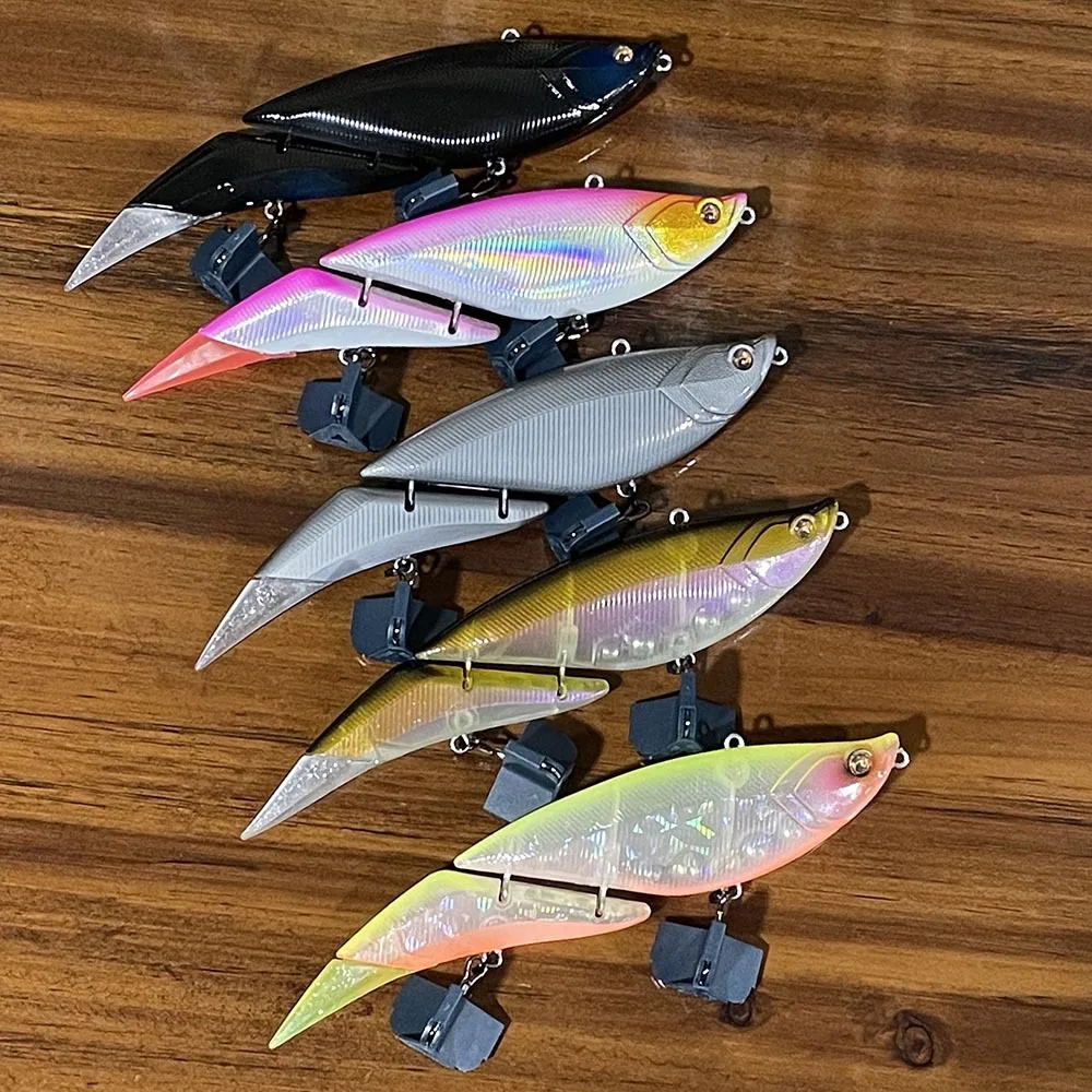Señuelo de pesca 2023 Swimbaits Japón señuelo bigbait ELEMENTS Da Vinci cebo duro de pescado multisección pesca en el mar Wobblers flotantes - imagen 4