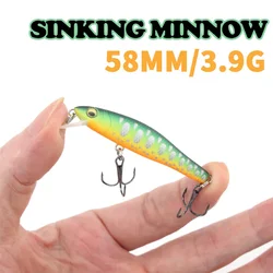 Bass Warbler Creek Minnow Wobbler – Señuelo hundido para lubina y lucio