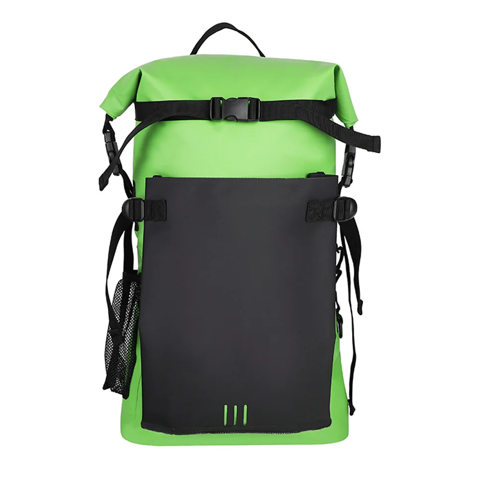 Mochila impermeable de 30L, bolsa seca resistente al agua, bolsa de almacenamiento, natación, deporte al aire libre, kayak, río, Trekking, navegación, 205G - imagen 3