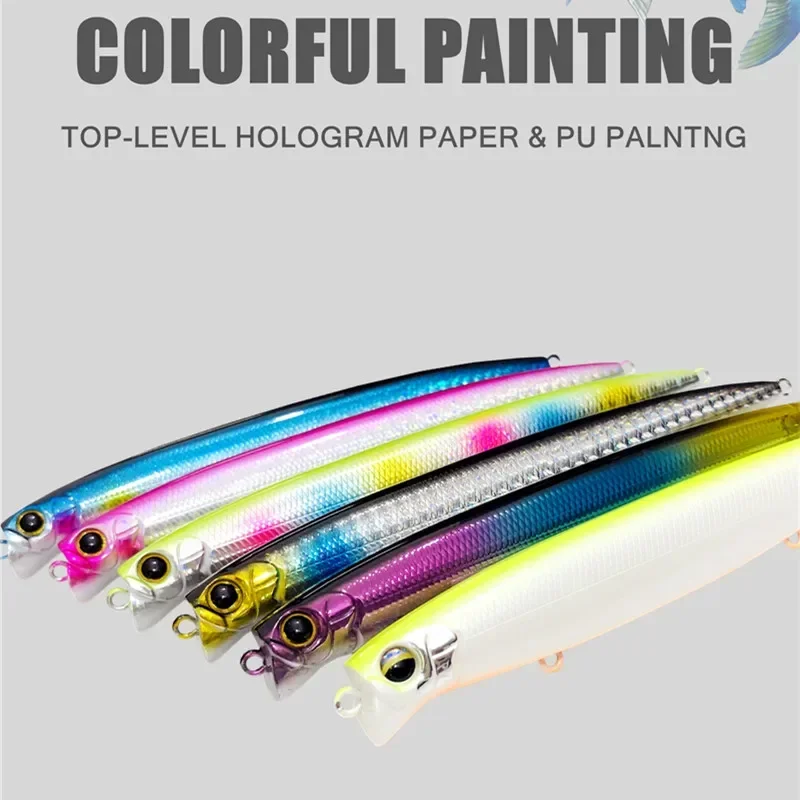 Jerkbait flotante tipo pececillo para lance largo - imagen 4
