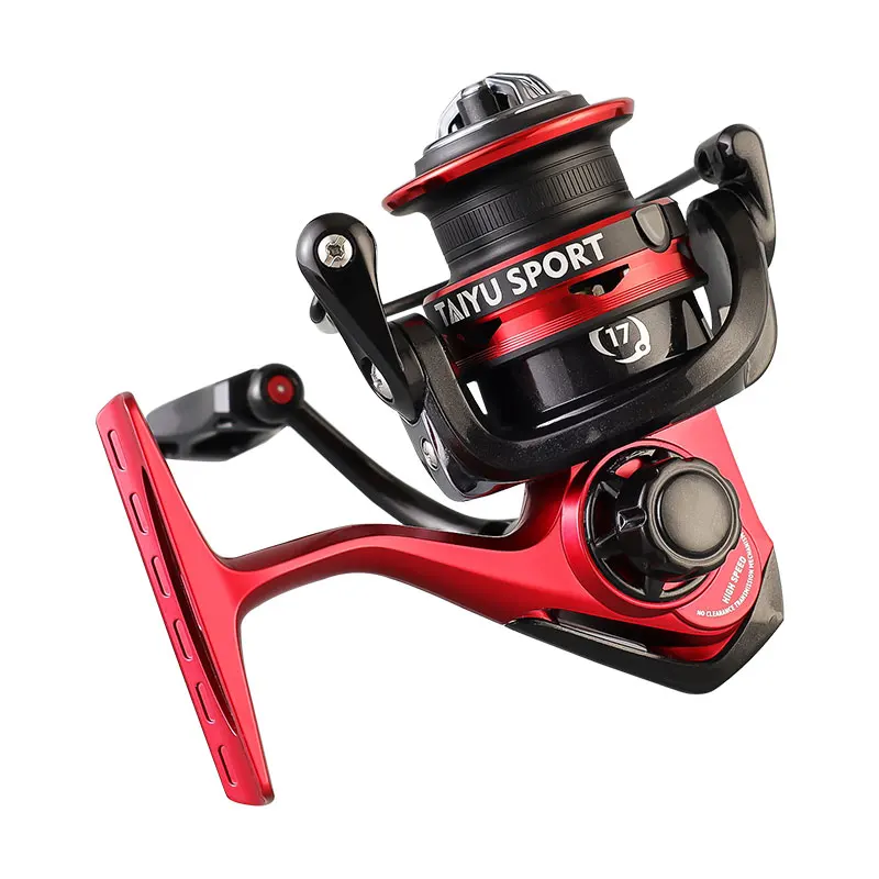 Carrete de pesca ligero serie 1000, carretes giratorios, arrastre máximo de 5KG, relación de engranaje 6,2: 1, carrete de repuesto de Metal, carrete de agua salada, accesorios de pesca - imagen 3