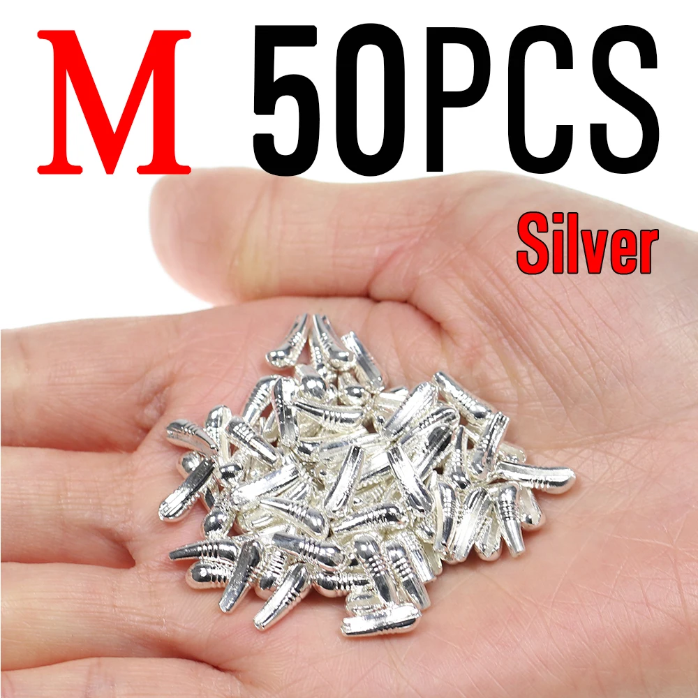 M 50pcs Silver