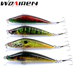 Crankbait Wobbler 8cm 8g – Pintura 3D realista para bass y lucio