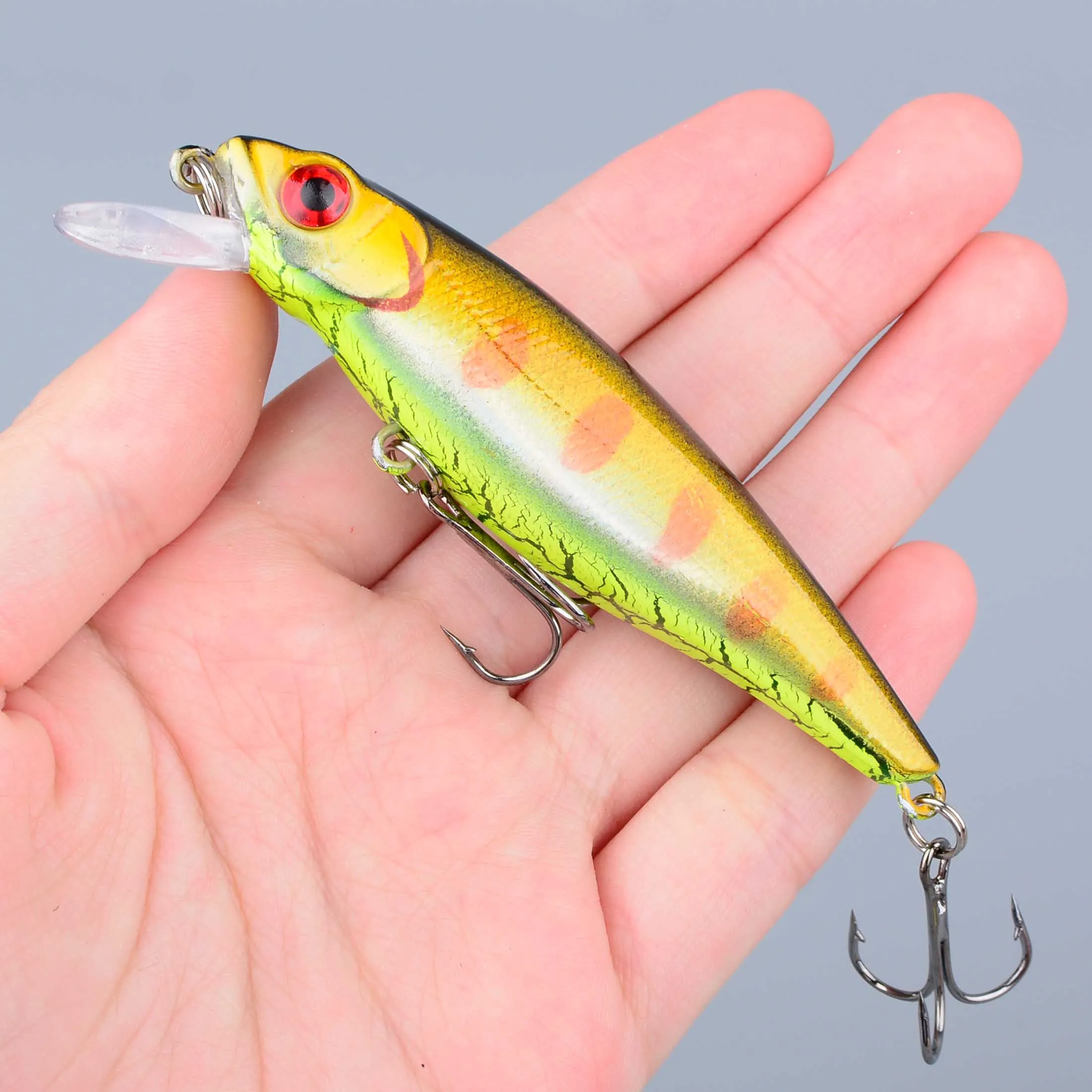 Señuelo Minnow Swimbait 3D para carpa con acabado realista - imagen 5