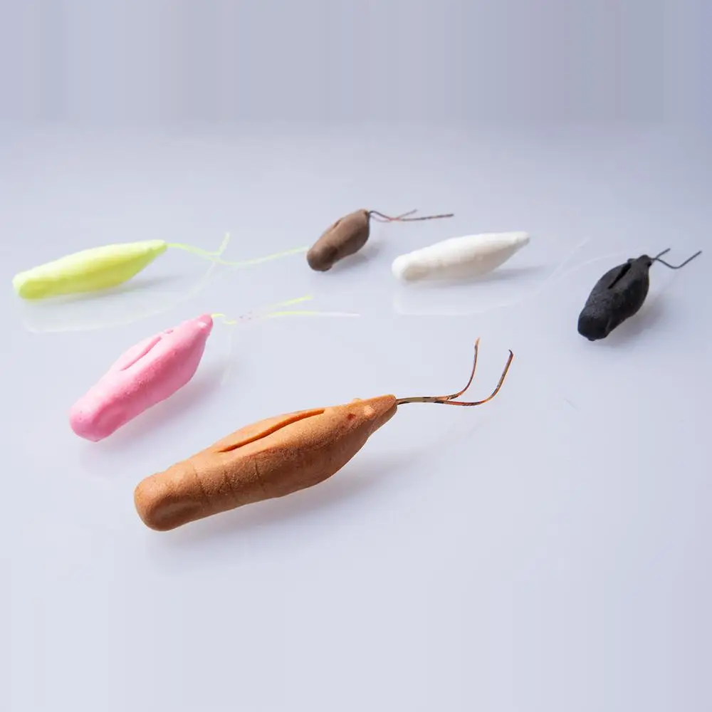 Japón O.S.P OSP importado EBIDANCE espuma Material elástico señuelo camarones Yi Zhi perro se mueve rápidamente - imagen 3