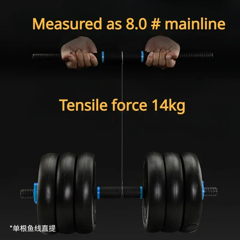 Línea de nailon de tiro largo de 220 metros, caña de pescar de mar transparente, accesorios de pesca de agua salada, dorado, Amarillo, Azul lago - imagen 3