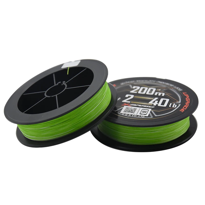 Línea de pesca de PE mejorada X8 XBraid original de Japón, línea multifilamento, línea de señuelo trenzado pesca