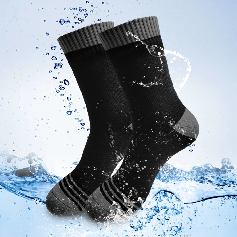 Calcetines impermeables transpirables para pesca y senderismo en nieve - imagen 3