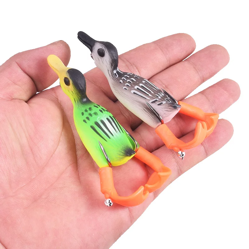 Estos vibrantes señuelos de pesca en forma de pájaro realista son perfectos para atraer peces con su diseño realista y colores brillantes
