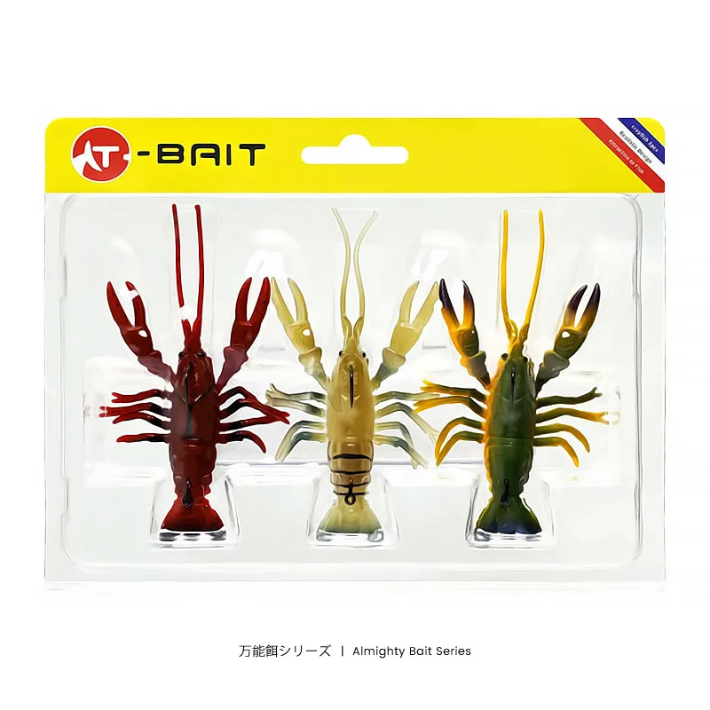 3 unids/caja Bazooka 13g señuelo de pesca Swimbait carpa lubina langosta cebos silicona suave sábalo Wobblers JIG gusano incorporado camarones de plomo - imagen 3