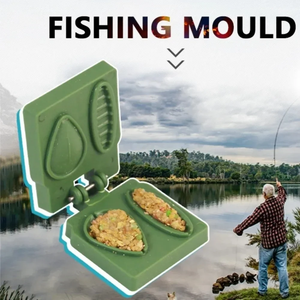 Molde 2 en 1 para fabricar señuelos de pesca – Prensa y dispensador - imagen 2