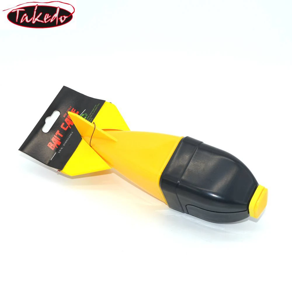 TAKEDO-lanzador de cebo de pesca automático, alimentador de pesca de carpa, soporte de cebo flotante, cohete Spod, jaula de carga rápida, bomba de agua - imagen 5