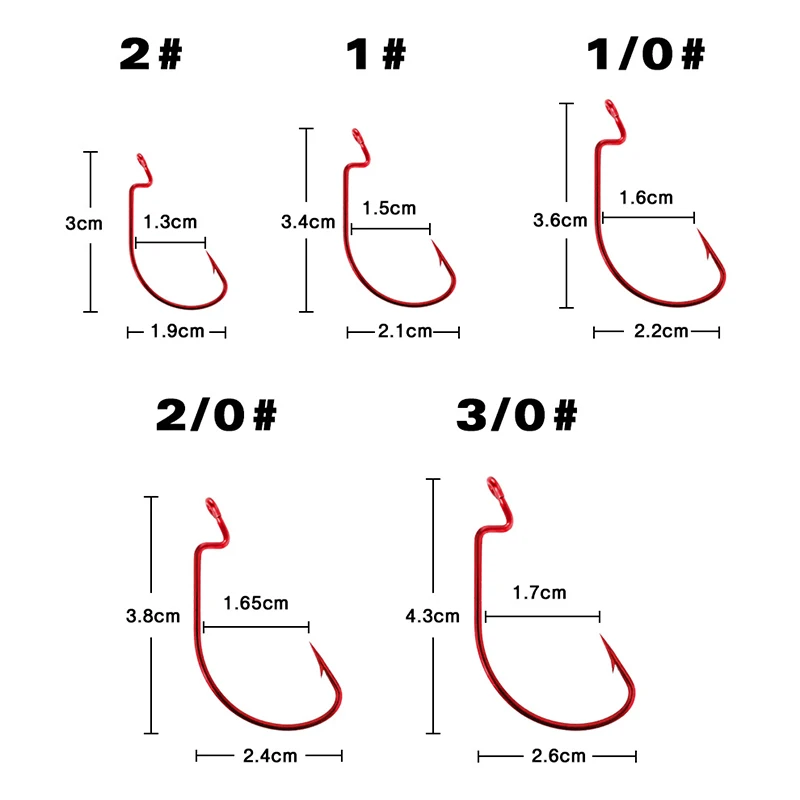 PRO BEROS-Juego de anzuelos de pesca en el mar, accesorios de pesca, 50 piezas - imagen 2