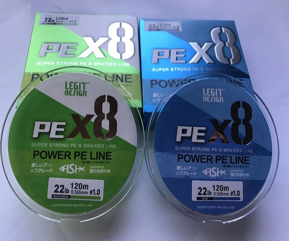 ILURE-línea de pesca trenzada X8 superfuerte, multifilamento Invisible, PE, alambre de mosca, 8 Stands120m, 16-50lb, alambre de pesca con mosca - imagen 3