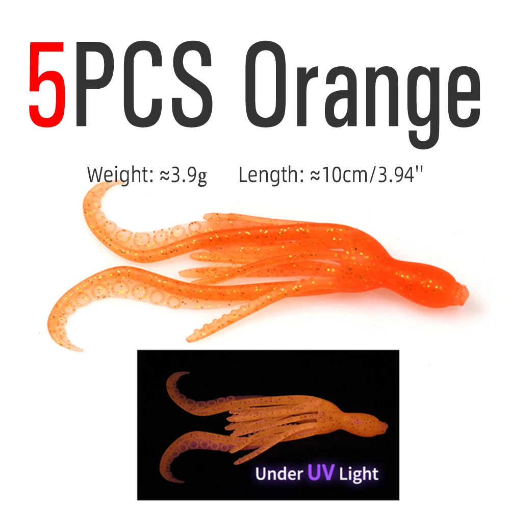 5pcs  Orange