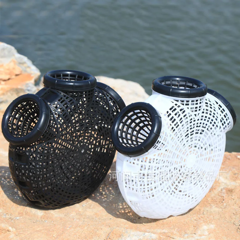 Lawaia Vissersmand Palingkooi Garnalenkooibodem Giet Plastic Viskooi Vistuig Upgrade Paling Kooi Visgereedschap - imagen 2