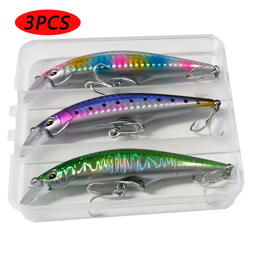Señuelo Minnow duro artificial de hundimiento rápido