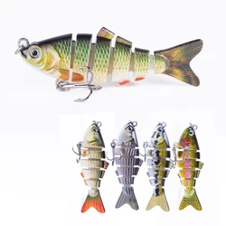 Hanlin Shad 7 cm – Señuelo articulado segmentado para lubina