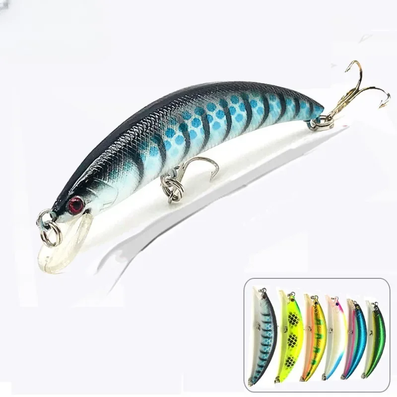 Cebo Artificial duro para pesca en el mar, Crankbaits Bent Minnow, Jerkbait Swimbait Wobbler para pesca, aparejos y bolas, Trollin